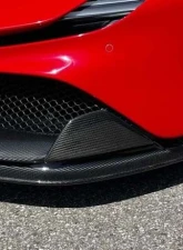 Novitec Carbon Fibert Front Bumper Extensions for OEM Bumper Ferrari SF90 2020-2024                                     - F6 090 20 - Image 2
