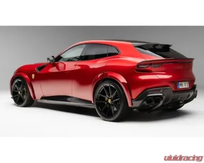 Novitec Esteso Widebody Kit Visible Carbon Ferrari Purosangue 2024-2025 - F6 666 83