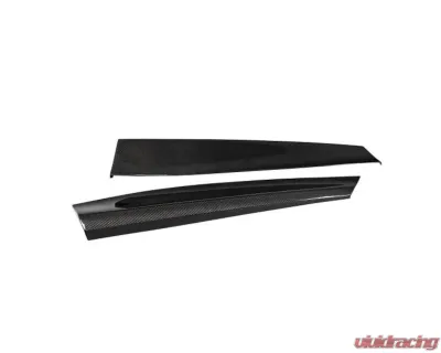 Novitec Esteso Side Panel Inserts Rear Visible Carbon Ferrari Purosangue 2024-2025 - F6 666 86
