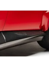 Novitec Esteso Side Panel Inserts Rear Visible Carbon Ferrari Purosangue 2024-2025                                     - F6 666 86 - Image 2