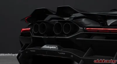 Novitec Stainless Exhaust Tips Black for Lamborghini Revuelto 2024-2025 - L1 444 40