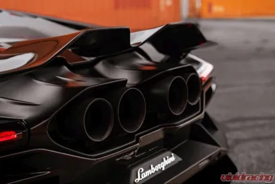 Novitec Stainless Exhaust Tips Black for Lamborghini Revuelto 2024-2025 - L1 444 40