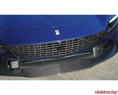 Novitec Visible Carbon Front Grill Ferrari Roma w/out Camera 2020+ - F6 333 69