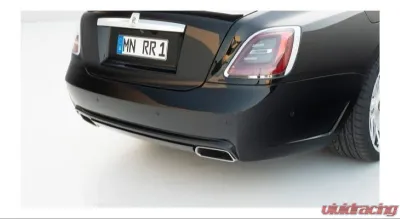 SPOFEC Carbon/Primed Non Exposed Exhaust Tips Rear Bumper Rolls-Royce Ghost II - R6 111 48