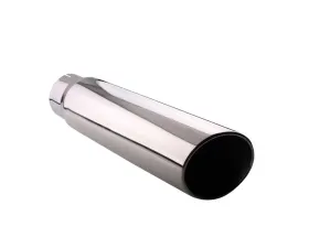 Diamond Eye Performance TIP; ROLLED ANGLE CUT; 4in. ID X 5in. OD X 18in. LONG; 304 STAINLESS