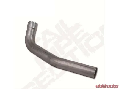 Diamond Eye Performance 3.8 Foot Tubing 4 Inch Outlet Second Section Pass Steel Aluminized Exhaust Pipe Ford E-Series 1998-2002 - 124004