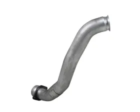 Diamond Eye Performance 4 Inch Inlet/Outlet Aluminized Exhaust Downpipe No Sensor Bung Race Use Only Ford F250 | F350  2008-2010