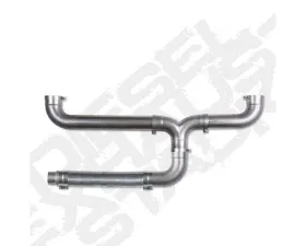 Diamond Eye Performance 5 Inch Aluminized Performance Series Diesel Exhaust Kit Universal Stack Kit