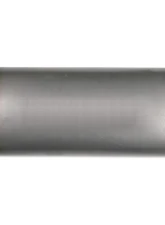 Diamond Eye Performance 28 Inch Oval 3.5 Inch Single Inlet/Dual Outlet Stainless Performance Perforated Diesel Muffler                                     - 360011 - Image 2