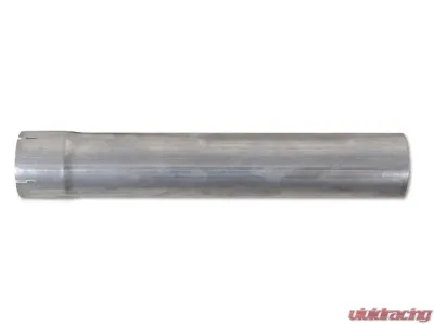 Diamond Eye Performance 24 Inch Aluminized 4 Inch OD Straight Bumped On One End Exhaust Pipe - 400024