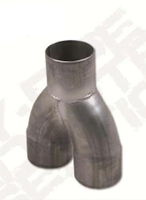 Diamond Eye Performance 4 Inch Slip Fit Y Pipe 4 Inch Stainless Performance Y Exhaust Pipe                                     - 420065 - Image 2