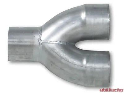 Diamond Eye Performance 4 Inch Slip Fit Y Pipe 4 Inch Stainless Performance Y Exhaust Pipe - 420065