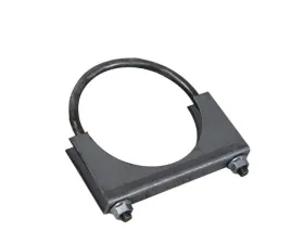 Diamond Eye Performance 2.5 Inch Standard Steel U-Bolt Saddle Exhaust Clamp