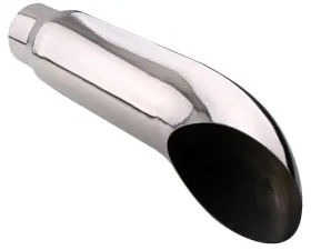 Diamond Eye Performance 4 inch ID x 5 Inch OD x 16 Inch Long 304 Stainless Rolled Angle Cut Exhaust Tail Pipe Tip