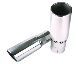 Diamond Eye Performance 5 Inch ID x 6 Inch OD x 16 Inch Long Vented Rolled Angle Exhaust Tail Pipe Tip