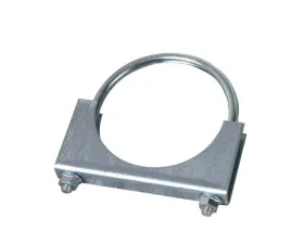 Diamond Eye Performance 3.5 Inch Zinc Coated U-Bolt Saddle Exhaust Clamp