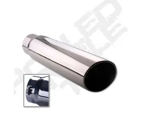 Diamond Eye Performance 5 inch ID x 6 Inch OD x 18 Inch Long Bolt-On Turn Down Exhaust Tail Pipe Tip