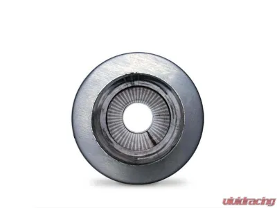 Diamond Eye Performance 27 Inch Round 5 Inch Center Inlet/Outlet Stainless Performance Perforated Diesel Muffler - 570050