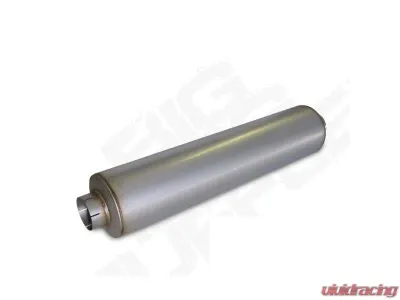 Diamond Eye Performance 5 In. Inlet/Outlet Chambered Big Dog Baffled Aluminized Steel Exhaust Muffler - 800465