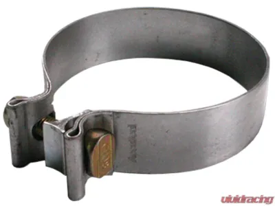 Diamond Eye Performance 2.25 Inch 430 Bright Stainless Steel Torca Band Exhaust Clamp - BC225S430