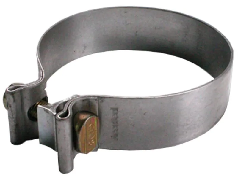 Diamond Eye Performance 2.75 Inch 430 Bright Stainless Steel Torca Band Exhaust Clamp - BC275S430