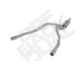 Diamond Eye Performance 3 Inch Single In Dual Out Split Rear Aluminized DPF Back Exhaust RAM 1500 3.0L Eco-Diesel 2014