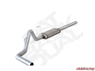 Diamond Eye Performance 3 Inch Single Side Exit Aluminized Catback Exhaust w/ Muffler Ford 150 5.4L 2004-2008 - K3320A