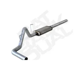 Diamond Eye Performance 3 Inch Single Pass Exit Stainless Catback Exhaust Ford 150 5.4L 2004-2008