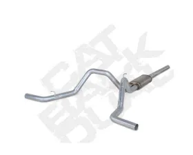 Diamond Eye Performance 3 Inch Dual Split Rear Aluminized Catback Exhaust w/ Muffler Ford 150 5.4L 2004-2008