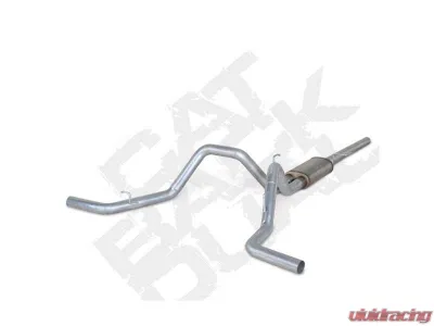 Diamond Eye Performance 3 Inch Dual Split Rear Aluminized Catback Exhaust w/ Muffler Ford 150 5.4L 2004-2008 - K3322A