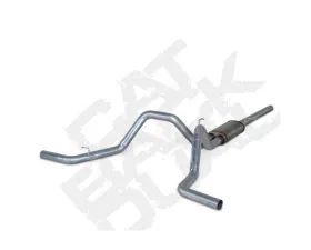 Diamond Eye Performance 3.5 Inch Split Rear Black Coated Dual Exhaust Kit Dodge RAM 2500 | 3500 5.9L 1998-2002
