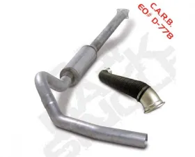 Diamond Eye Performance 4 Inch Pass Aluminized Catback Exhaust w/ Muffler Chevrolet Silverado | GMC Sierra 2500 | 3500 6.6L LLY 2004-2005