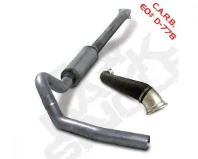 Diamond Eye Performance 4 inch Single Pass Stainless Catback Exhaust w/ Muffler Chevrolet Silverado | GMC Sierra 2500 | 3500 LLY 2004-2005