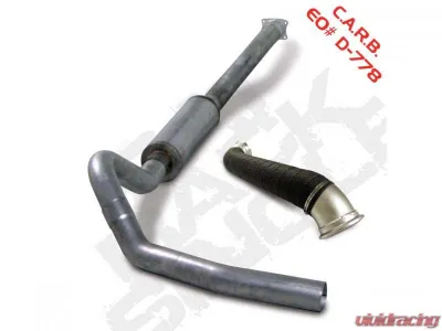 Diamond Eye Performance 4 inch Single Pass Stainless Catback Exhaust w/ Muffler Chevrolet Silverado | GMC Sierra 2500 | 3500 LLY 2004-2005 - K4120S