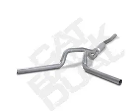 Diamond Eye Performance 4 Inch Split Rear/Side Aluminized Catback Exhaust w/ Muffler Chevrolet Silverado | GMC Sierra 2500 | 3500 2006-2007
