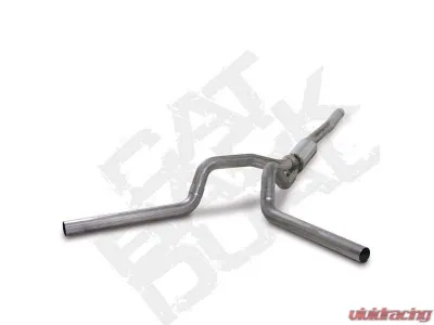 Diamond Eye Performance 4 inch Split Rear/Side Stainless Catback Exhaust w/ Muffler Chevrolet Silverado | GMC Sierra 2500 | 3500 2006-2007 - K4124S