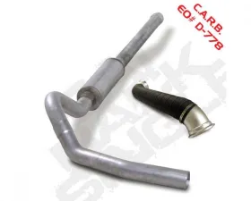 Diamond Eye Performance 4 Inch Single Side Aluminized Catback Exhaust w/ Muffler Chevrolet Silverado | GMC Sierra 2500 | 3500 2006-2007