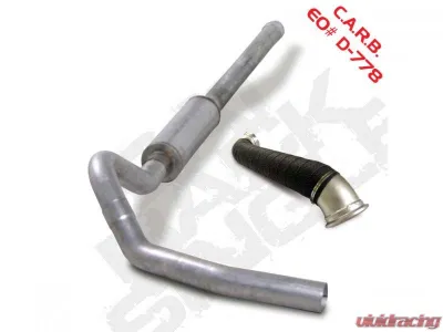 Diamond Eye Performance 4 Inch Single Side Aluminized Catback Exhaust w/ Muffler Chevrolet Silverado | GMC Sierra 2500 | 3500 2006-2007 - K4127A