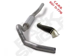 Diamond Eye Performance Single Pass Stainless Catback Exhaust w/ Muffler Chevrolet Silverado | GMC Sierra 2500 | 3500 6.6L LBZ 2006-2007