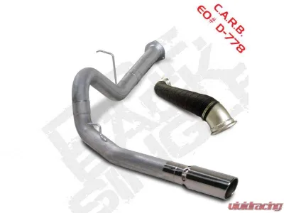 Diamond Eye Performance 4 inch Single Pass Aluminized Filter Back Exhaust No Muffler Chevrolet Silverado | GMC Sierra 2500 | 3500 LMM 2007-2010 - K4129A