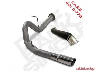 Diamond Eye Performance 4 inch Single Pass Stainless Filter Back Exhaust No Muffler Chevrolet Silverado | GMC Sierra 2500 | 3500 LMM 2007-2010 - K4129S