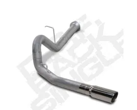 Diamond Eye Performance 4 inch Single Pass Filter Back Exhaust w/out Muffler Aluminized Chevrolet Silverado | GMC Sierra 2500 | 3500 2007-2010