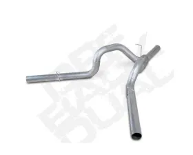 Diamond Eye Performance 4 Inch Single In Dual Out Split Side Stainless DPF Back Exhaust Chevrolet Silverado | GMC Sierra 2500 | 3500 2011-2015