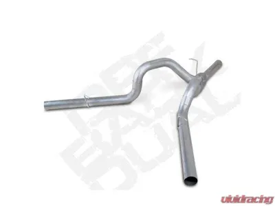 Diamond Eye Performance 4 Inch Single In Dual Out Split Side Stainless DPF Back Exhaust Chevrolet Silverado | GMC Sierra 2500 | 3500 2011-2015 - K4163S
