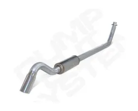 Diamond Eye Performance 4 Inch Single In/ Single Out Pass Aluminized Turbo Back Exhaust w/ Muffler Dodge RAM 2500 | 3500 1994-2002
