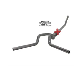 Diamond Eye Performance 4 Inch Single/Dual Split Rear/ Split Side Stainless Turbo Back Exhaust No Muffler Dodge RAM 2500 | 3500 1994-2002