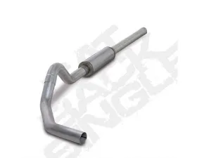 Diamond Eye Performance 4 Inch Single Side Aluminized Catback Exhaust w/ Muffler Dodge RAM 2500 | 3500 2004-2007