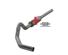 Diamond Eye Performance 4 Inch Pass Exit Stainless Catback Exhaust No Muffler Dodge RAM 2500 | 3500 5.9L Cummins 2004-2007