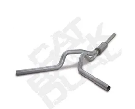 Diamond Eye Performance 4 Inch Split Side Aluminized Catback Exhaust w/ Muffler Dodge RAM 2500 | 3500 2004-2007