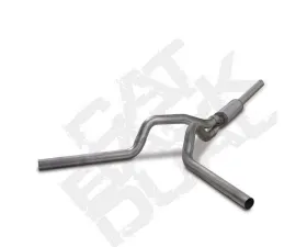 Diamond Eye Performance 4 inch Stainless Single In/Dual Out Catback Exhaust w/ Muffler Dodge RAM 2500 | 3500 2004-2007